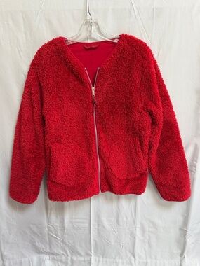 Lululemon Oh So Sherpa Full Zip
Size 8
Dark Red